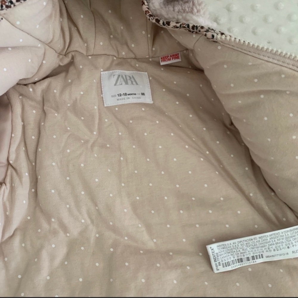 Zara Sherpa Jacket - Picture 3 of 3